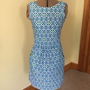 Jude Connolly Blue and Green Dress